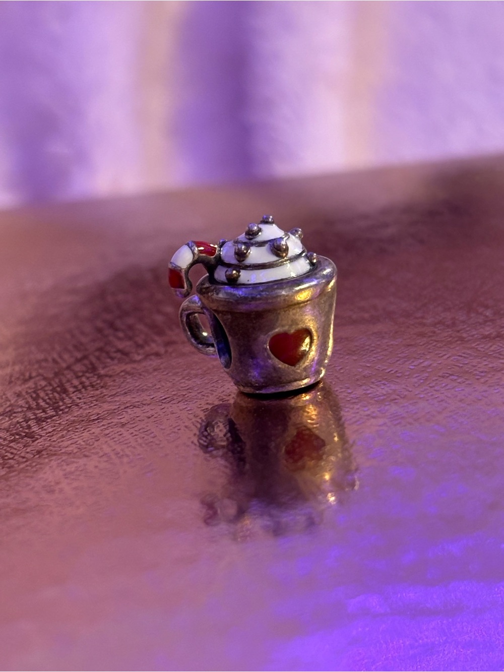Pandora Silver Hot Chocolate Mug Charm